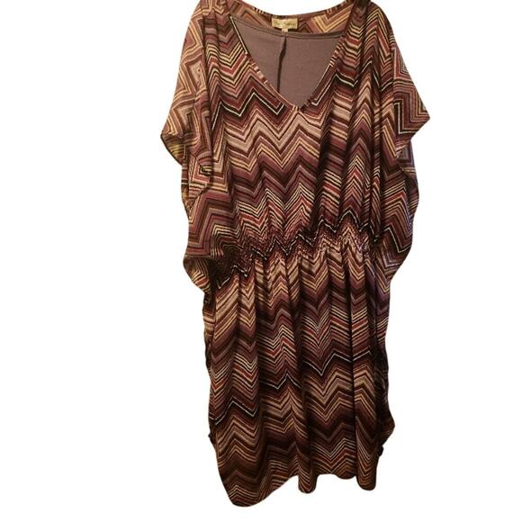 NWOT Olivia Matthews Purple Dress with Slip 20 - Picture 1 of 2